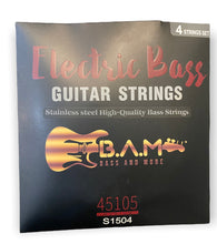 Load image into Gallery viewer, BAM Stainless Steel 4 String Bass Guitar Strings
